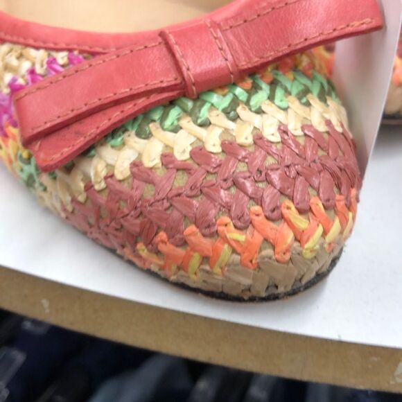 Anzetutto Woven Raffia Ballet Flats (8) - Picture 3 of 5